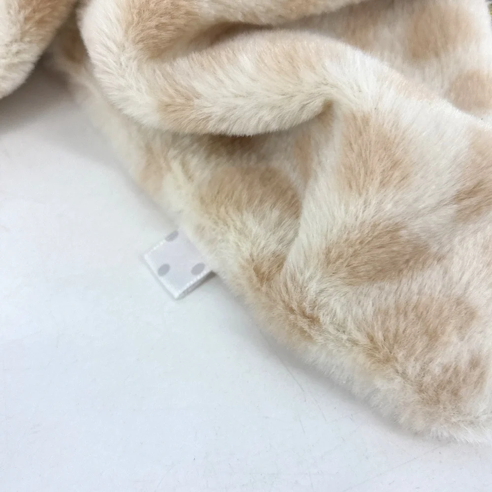 Kelly Toy GIRAFFE Lovey Rattle Plush Security Blanket Super Soft NEW
